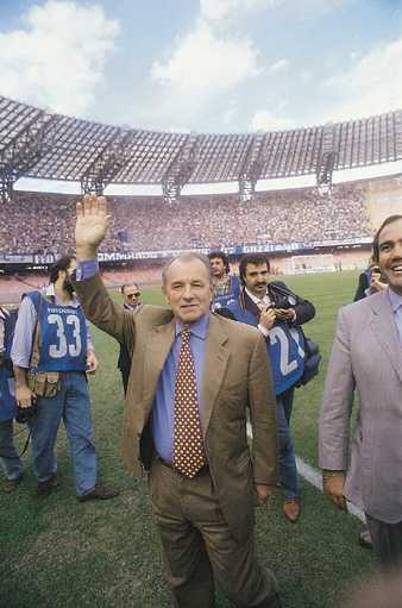 Boskov al San Paolo: ha allenato il Napoli dal 1994 al 1996. Twitter
